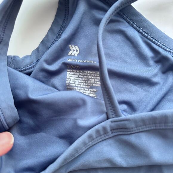 All In Motion Girls' Everyday Soft Cropped Tank Top - Picture 3 of 4